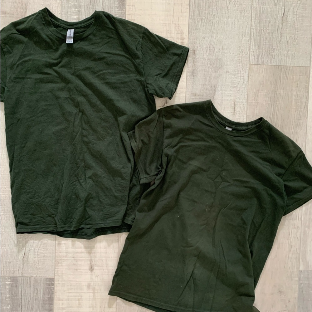 2 Pack Mens Gildan Short Sleeve Tees